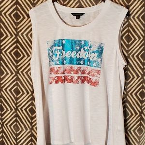 🇺🇲 Rock & Republic Sleeveless Shirt SZ: XL 🇺🇲